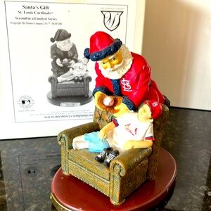 St Louis Cardinals Santa